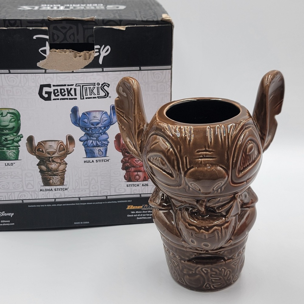 Geeki Tikis Disney Lilo & Stitch: Aloha Stitch Ceramic Mug | Holds 20oz READ